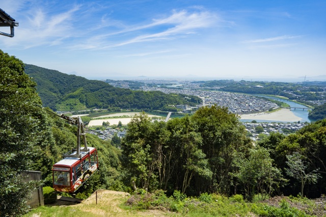 岩国城ロープウエー