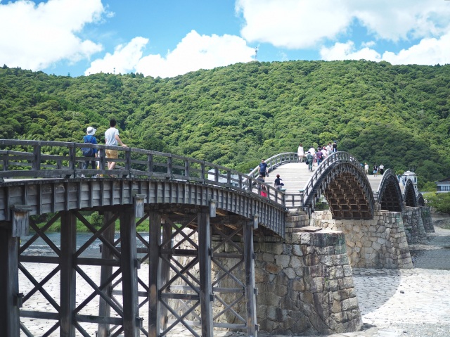 錦帯橋　夏