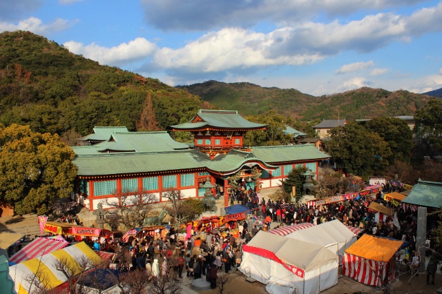 防府天満宮　初詣