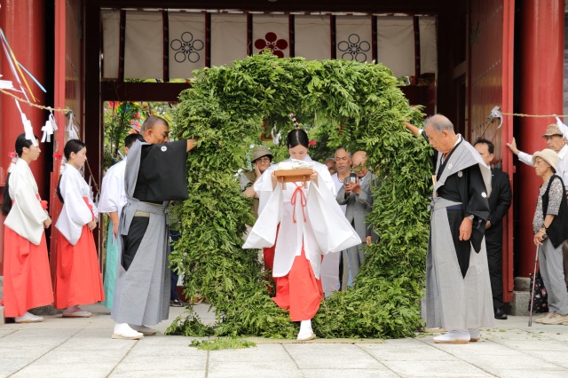 防府天満宮夏越神事3