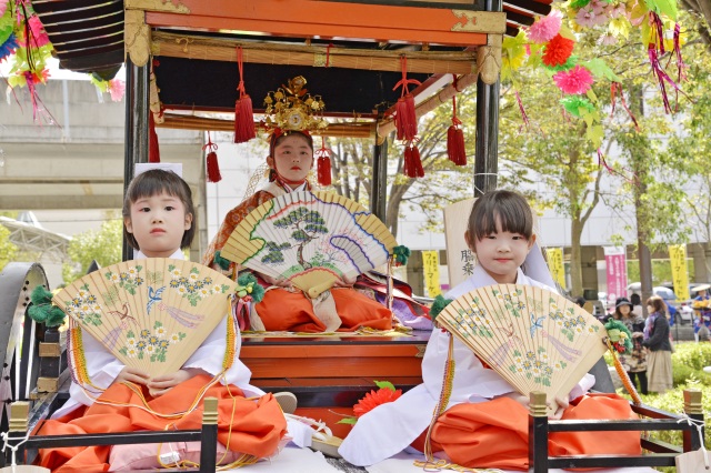 防府天満宮　花神子社参式