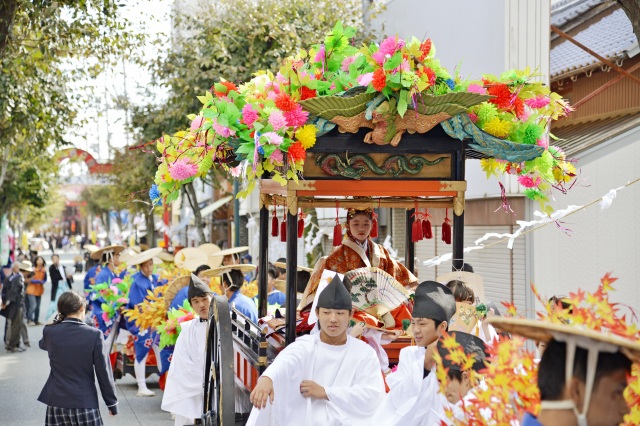 防府天満宮　花神子社参式