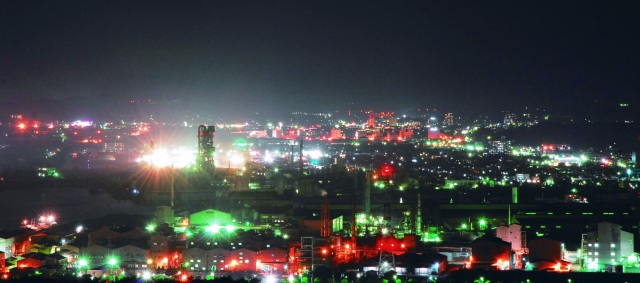 竜王山　夜景