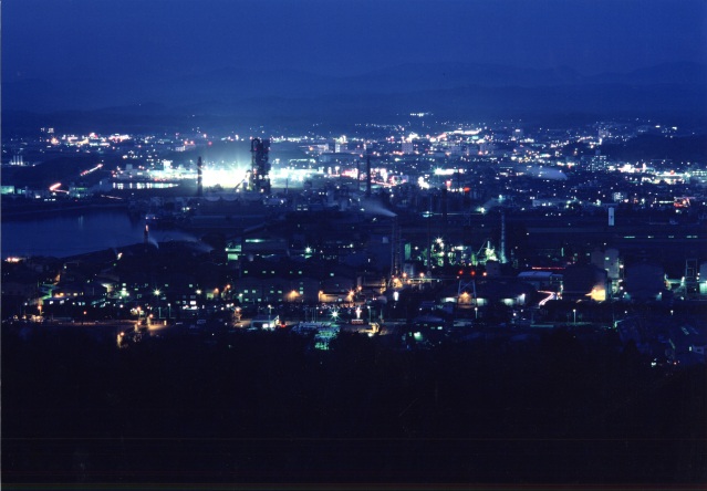 竜王山　夜景