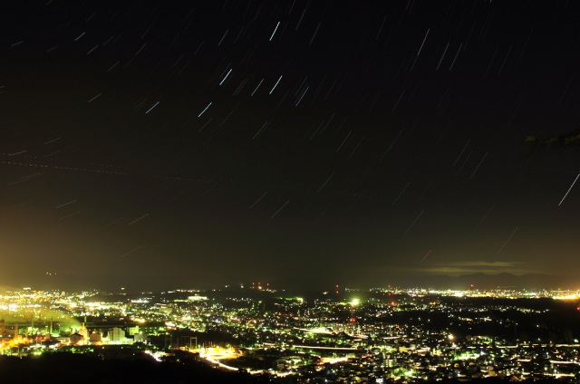 竜王山　夜景