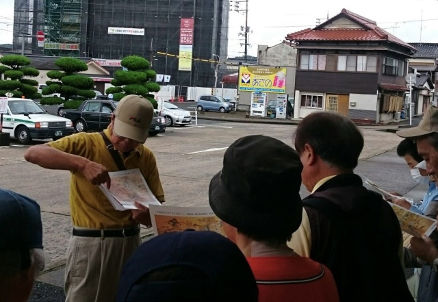 古地図を片手にまちを歩こう