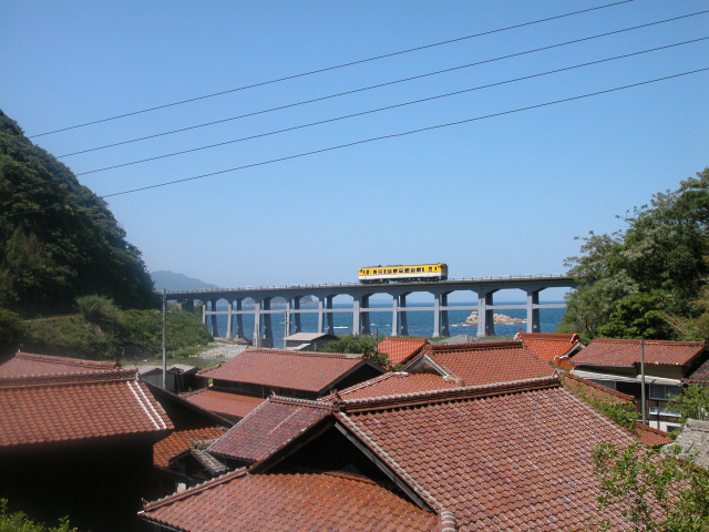 惣郷鉄橋　集落