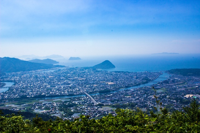 田床山から