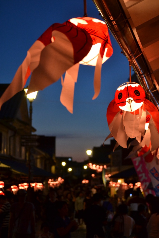 金魚ちょうちん祭り