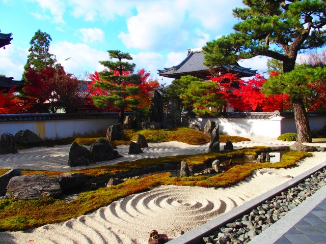 漢陽寺「曲水の庭」