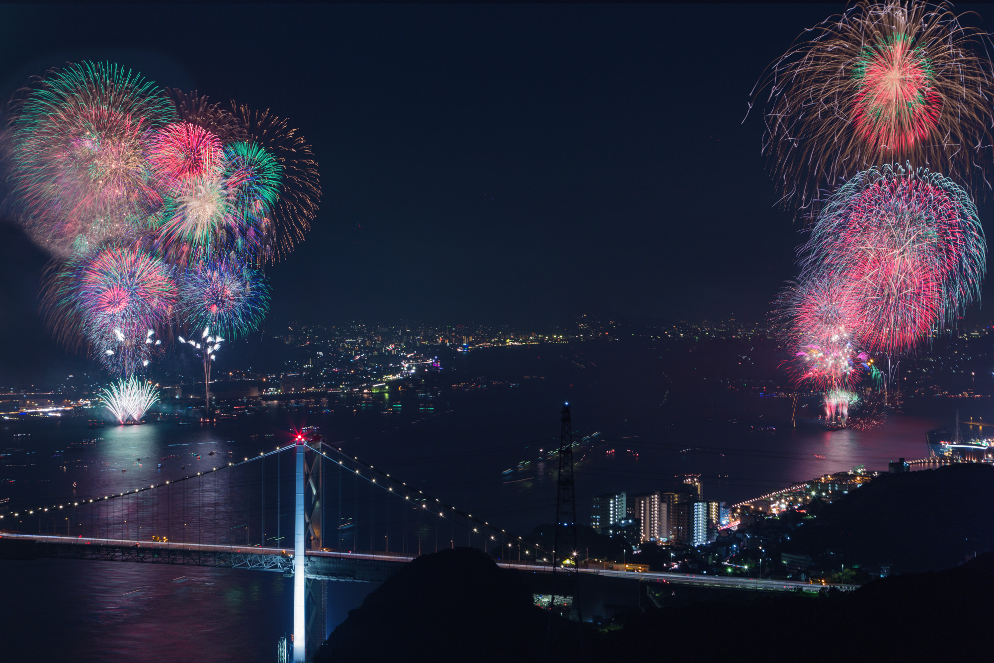 関門海峡花火大会2025 下関・門司完全ガイド|有料席おすすめ・穴場・ホテル