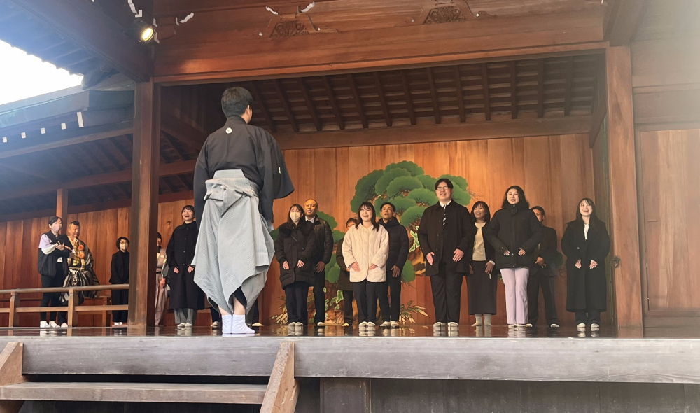 県無形文化財保持者・米本太郎氏が案内！山口市で本物の狂言を観賞＆体験！[PR]