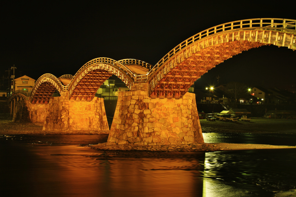 日本三名橋・錦帯橋(岩国市)