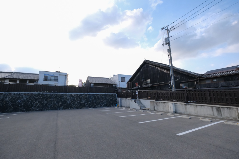 浜崎地区観光に便利な無料駐車場あり！