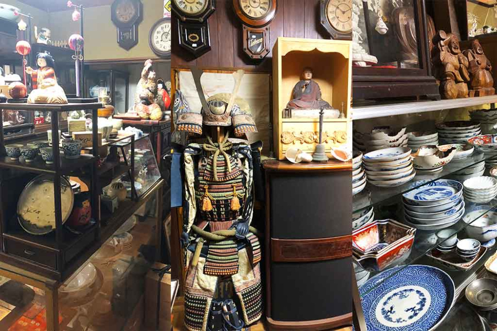 『古美術 達磨堂』で骨董に触れてみて!