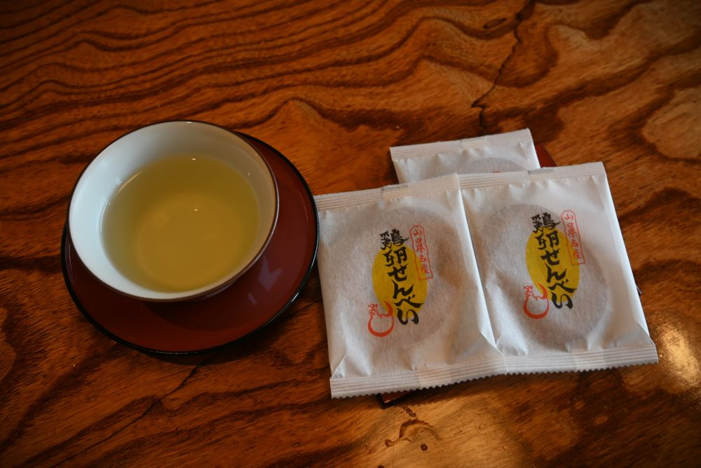 長門の鶏卵せんべい