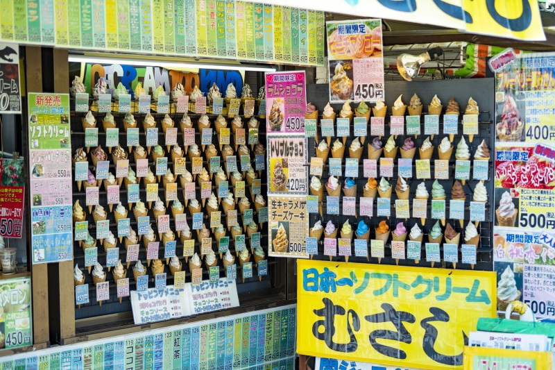 山口県のソフトクリームと言えば、岩国市「錦帯橋」も外せない!