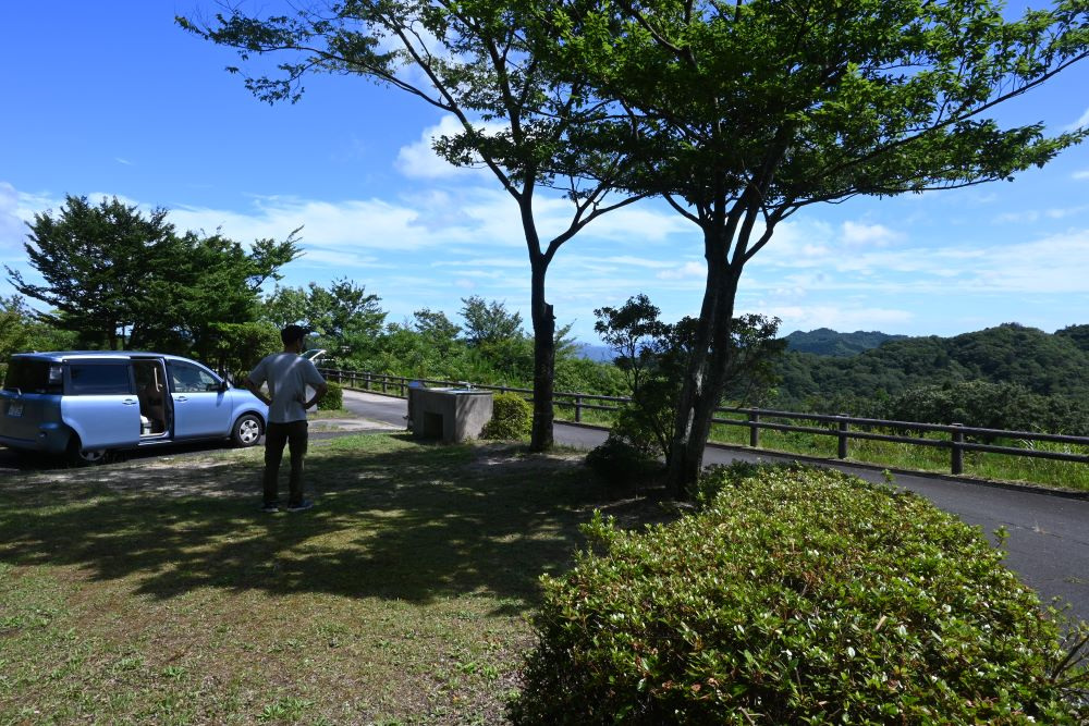 広々としたオートサイト