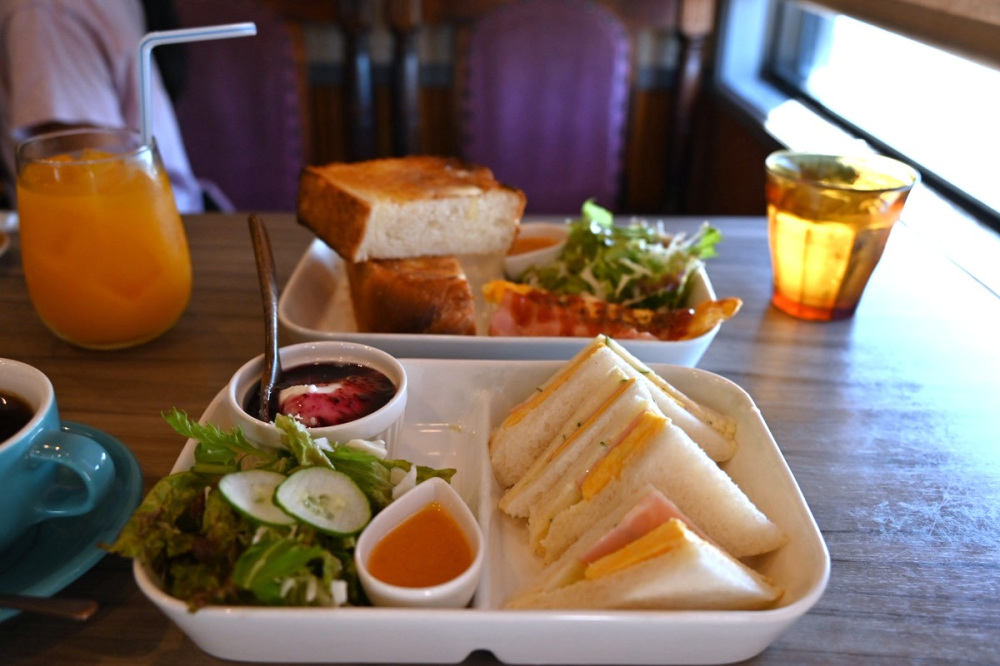サンドイッチモーニング　800円