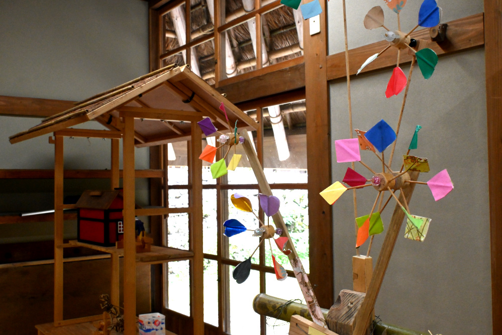 風車作りは500円