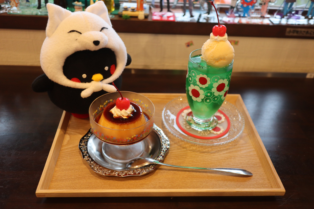 純喫茶のレトロプリン(セット価格：750円)