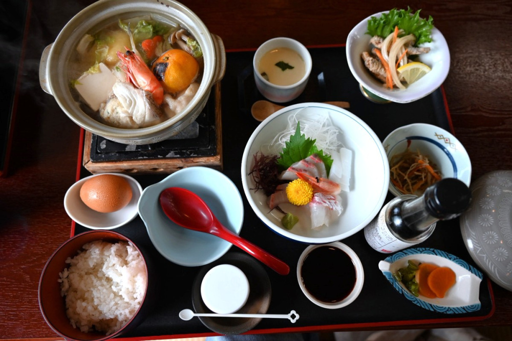 みかん鍋御膳(1人前用小鍋)　2,500円