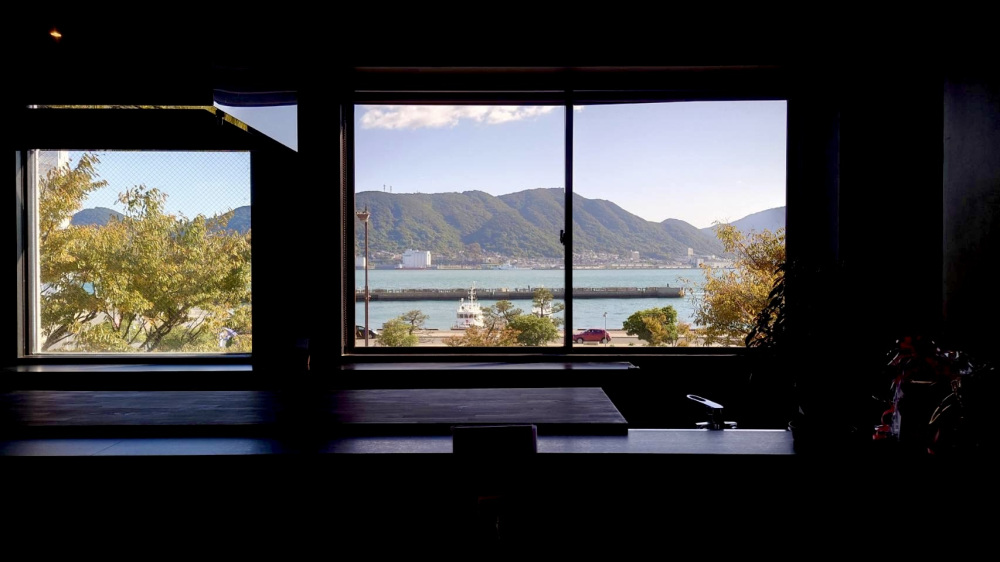 B☆WHALEからの景色