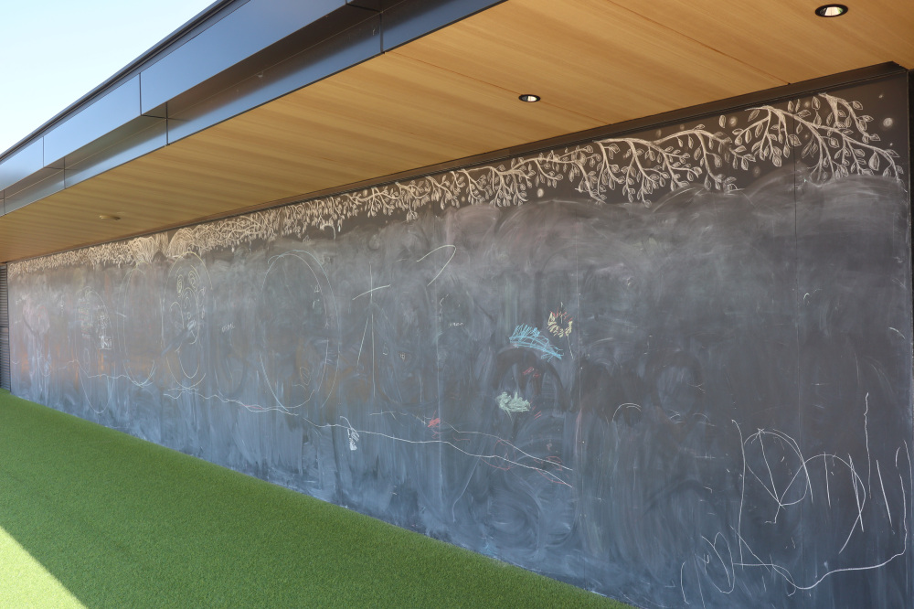 お絵描きエリア