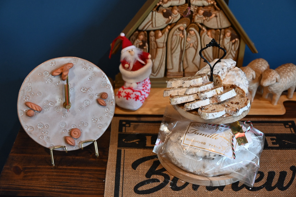 萩焼とシュトーレンのセット 11,000円