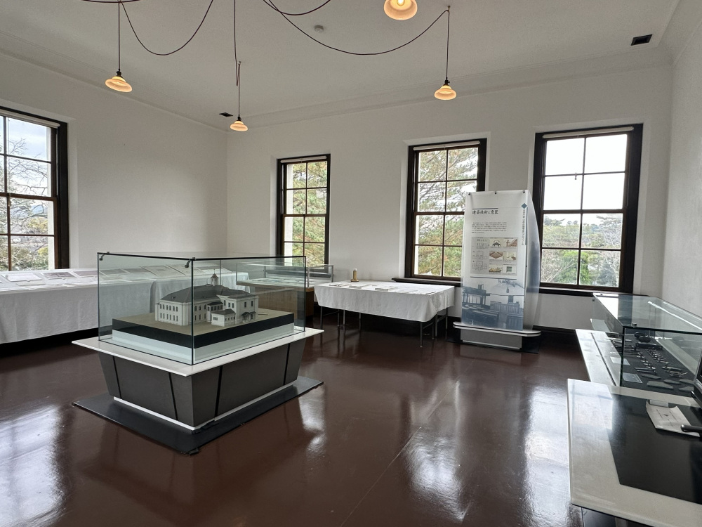 建築にまつわる展示も