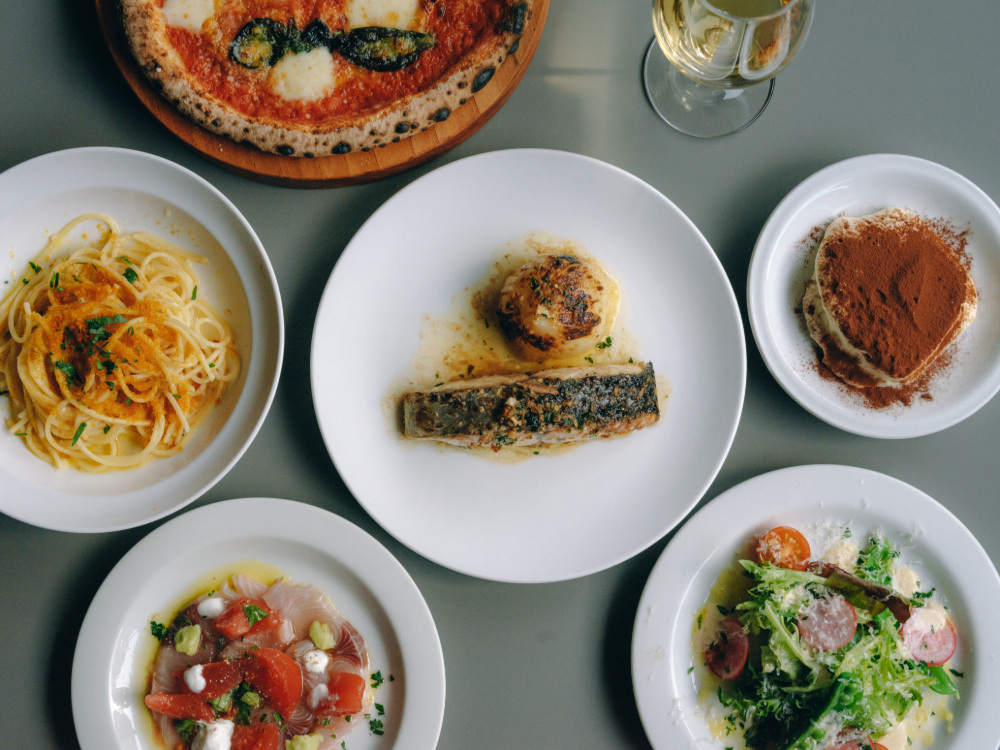 地元の食材を使った多彩なメニュー(画像:SOIL Nagatoyumoto提供)