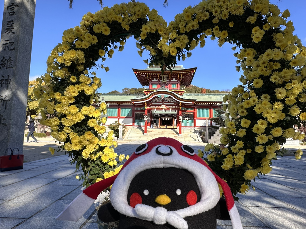 期間限定でこんなお花のアートが飾ってあることも♪