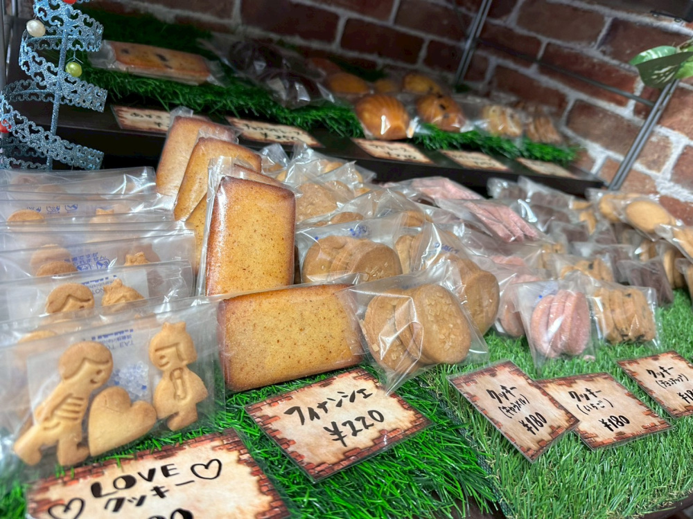 焼き菓子のバリエーションも豊富