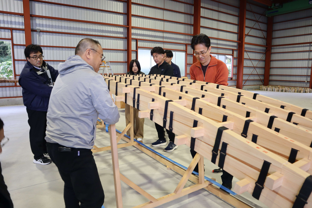 錦帯橋の構造のシンプルさを実感できる体験だそう