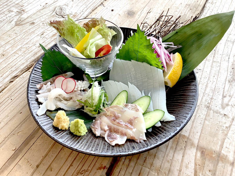 剣先イカ霜造り
