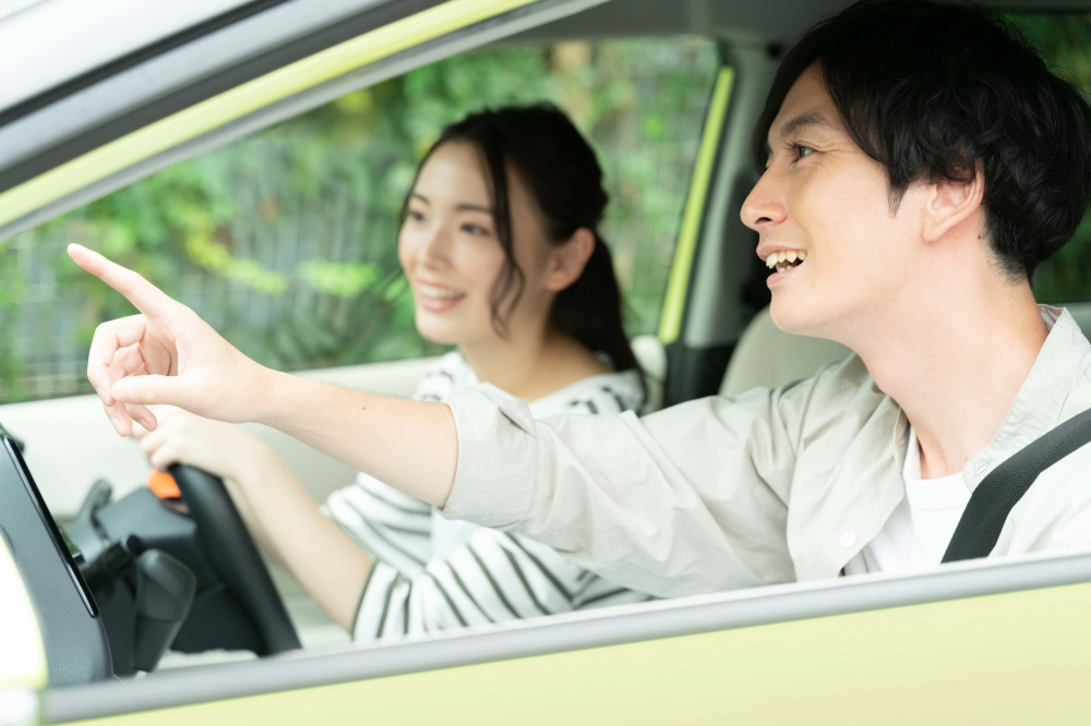 角島大橋から元乃隅神社への移動は車が便利!