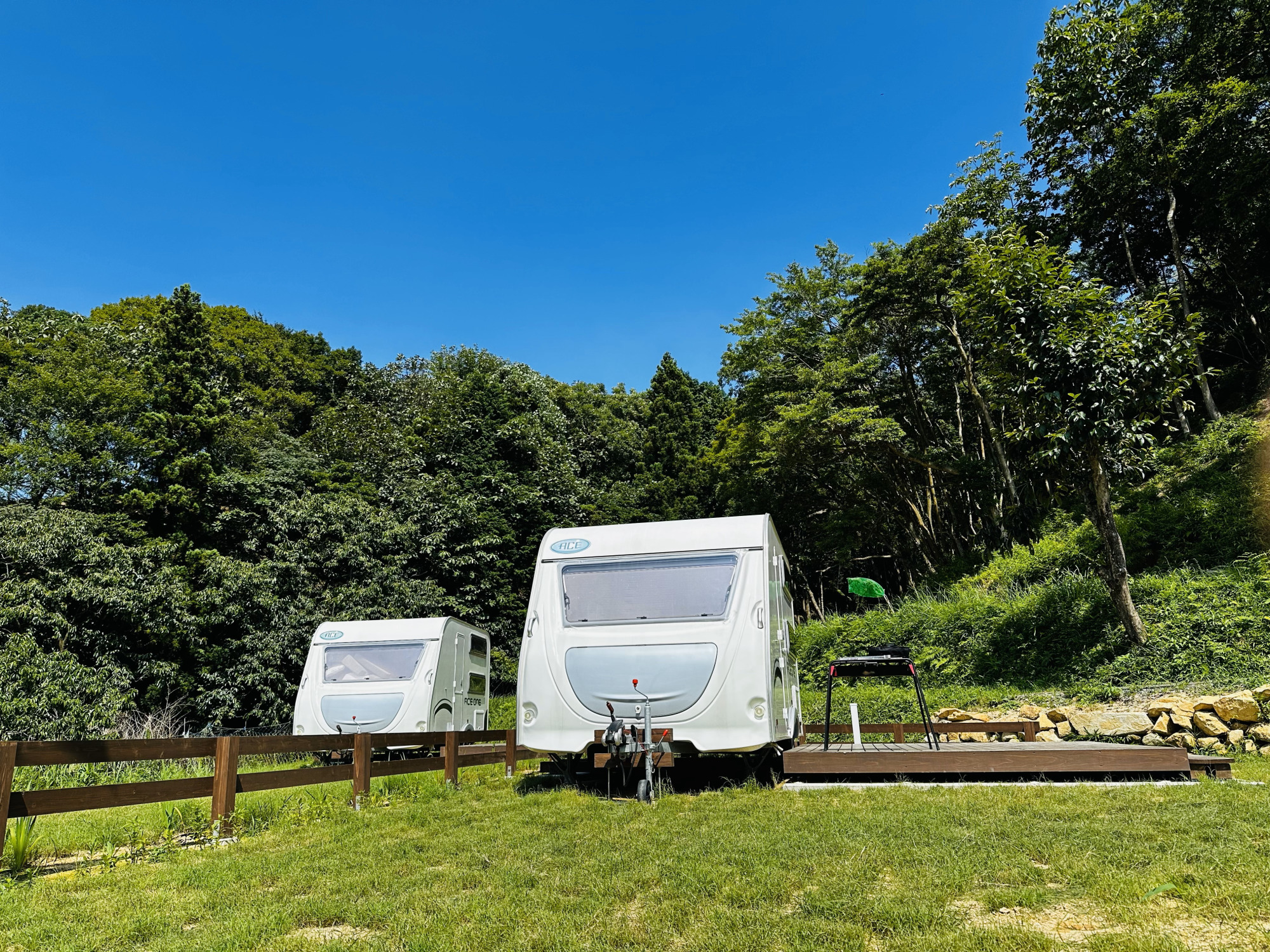 【山口県】オートバイ神社＆キャンプツーリングが楽しめる『くすの森キャンプ場』へ！