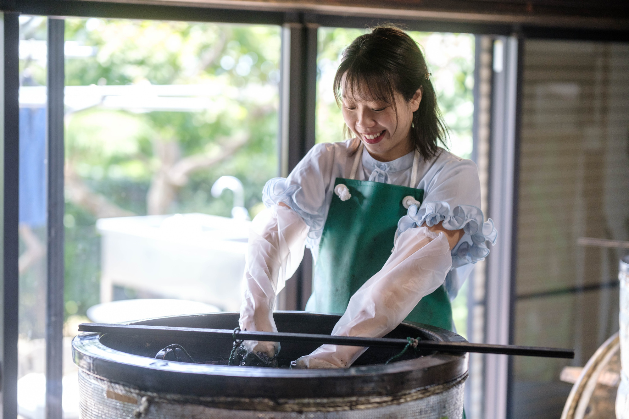 防府市で体験！世界に１つ藍染め作品＆カフェ併設で人気ランチ・パフェも堪能。宿泊もできちゃう！