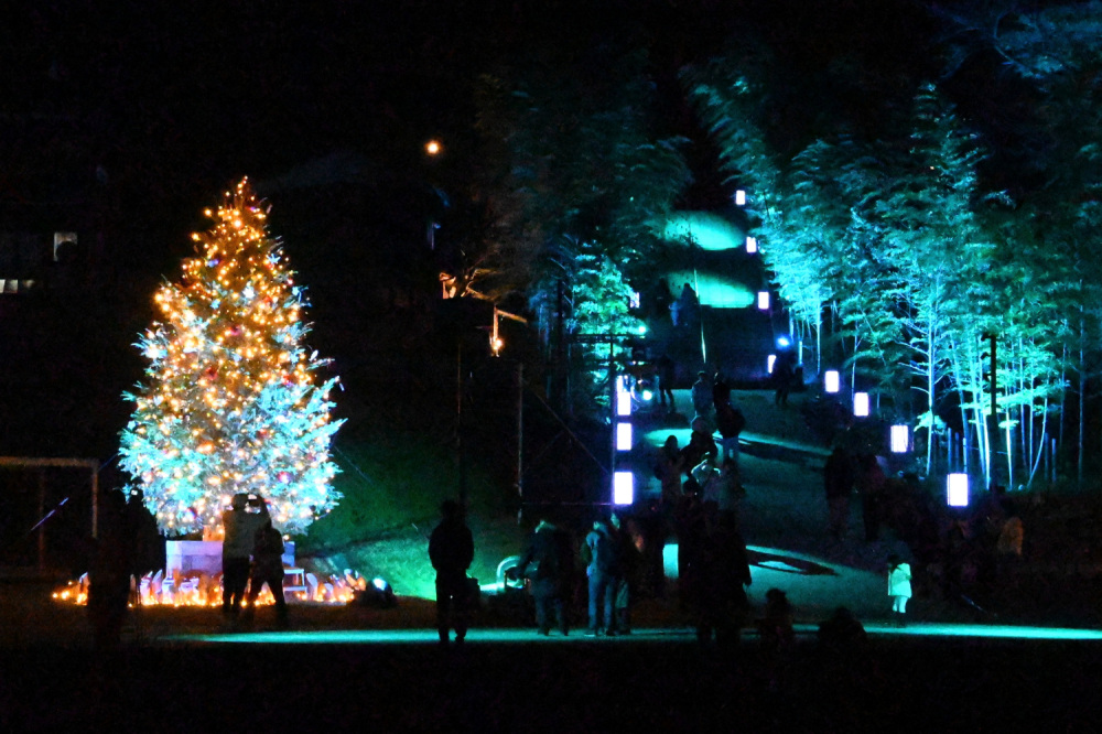 長門湯本温泉『うたあかりノエル2025』クリスマスの新たなライトアップイベント♡イルミネーションの開催期間・時間・駐車場など徹底ガイド