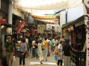 商店街散策　目安所要時間：約40分～80分