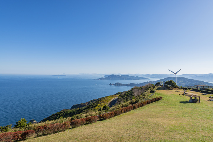 高台に広がる絶景「千畳敷」