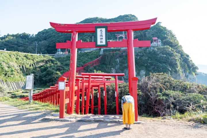 元乃隅神社参拝の順路