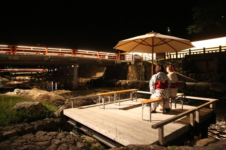 長門湯本温泉夜の歩き方