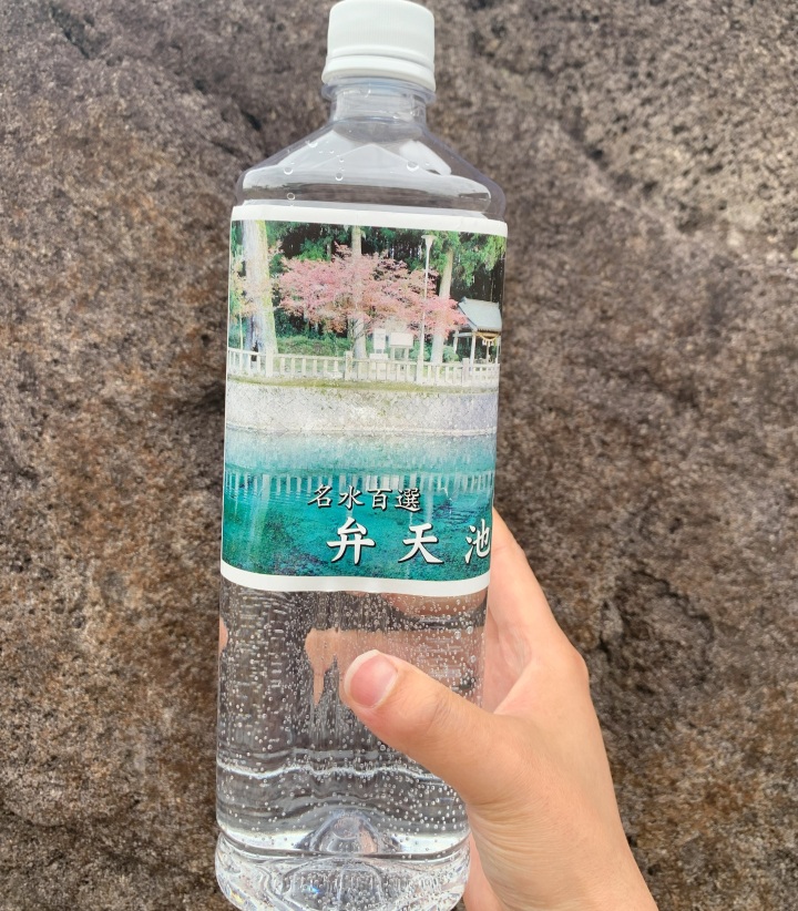 湧き水でパワーをもらおう