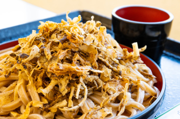 【ランチ】美祢市名物「ごぼう麺」