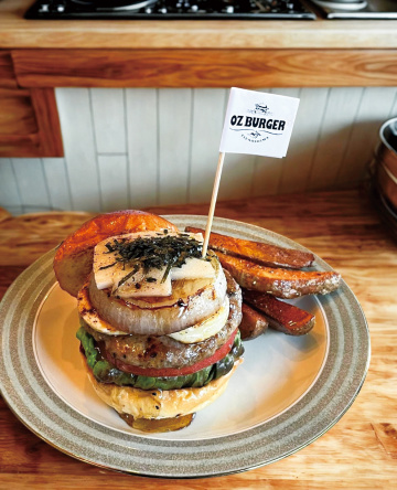 【ランチ】角島オズバーガー