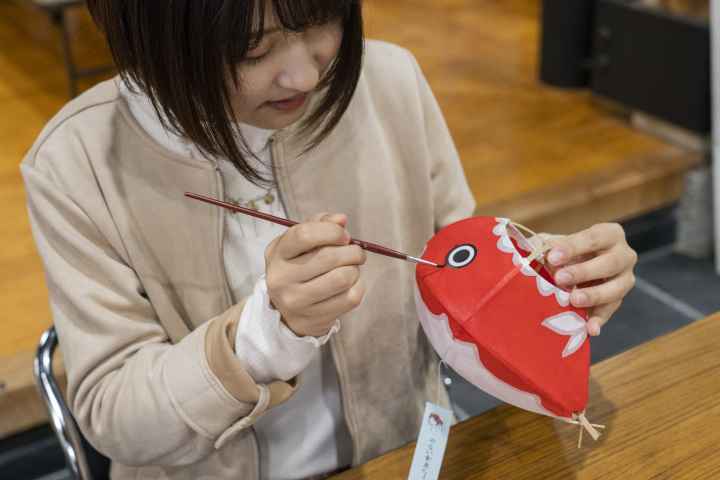 柳井金魚ちょうちん こだわり製作コース