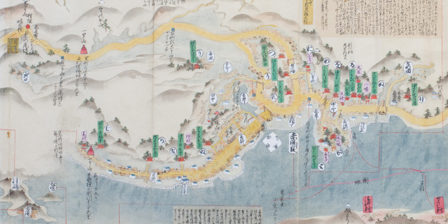 長州藩の古地図って？江戸時代の絵図をざっくり解説