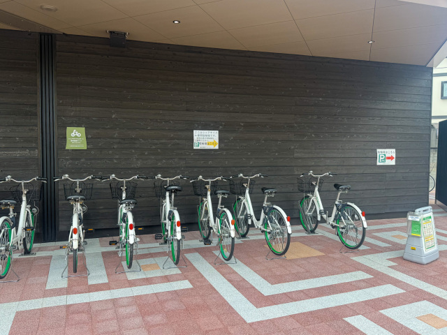 シェアサイクル利用可能