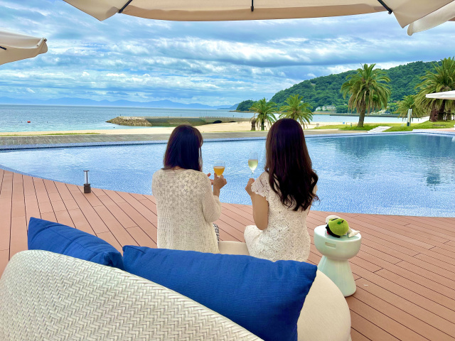 海外気分を味わうリゾートホテル